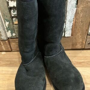 UGG Black Suede Boots